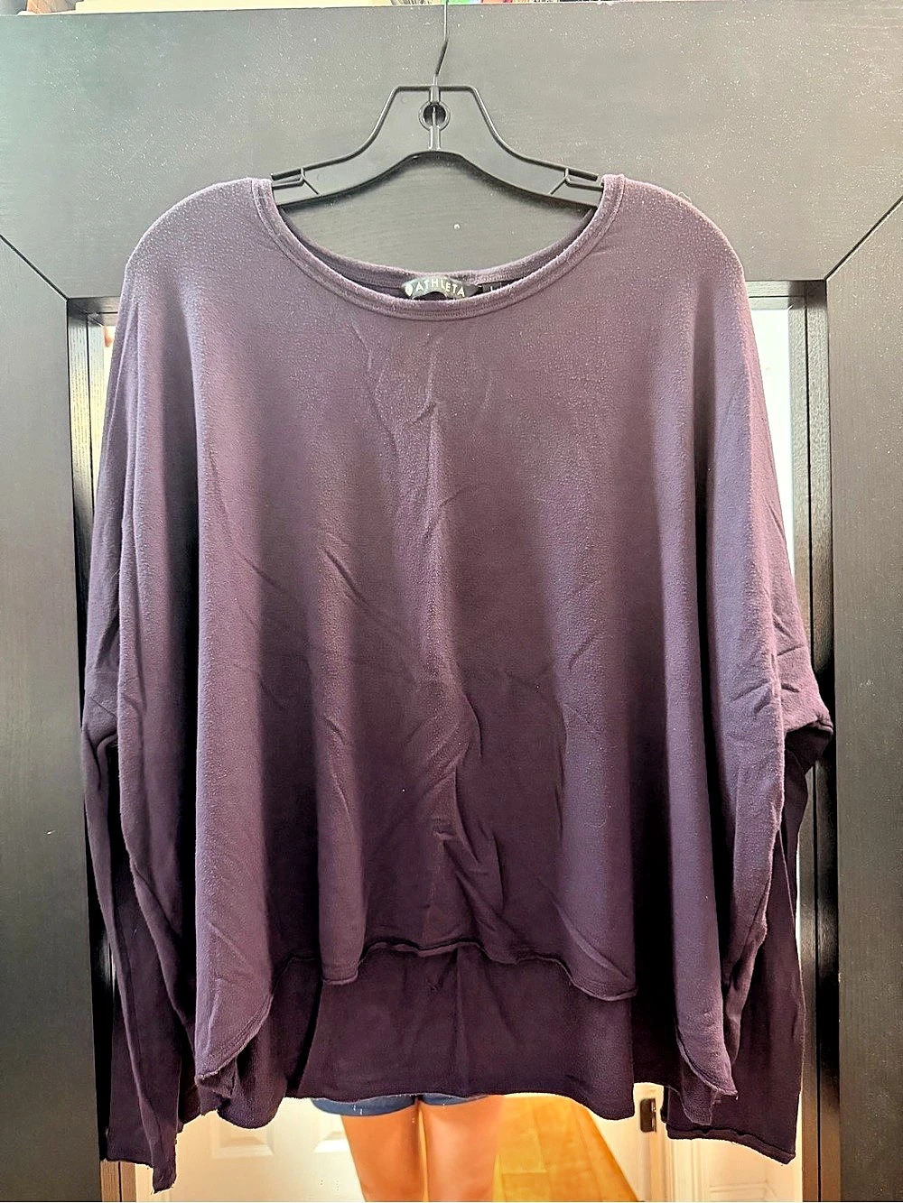 Athleta Long Sleeve Tunic in Purple Large